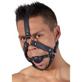 Кляп-намордник с фиксацией на голову Head Harness